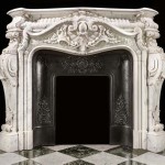 Antique Marble Fireplace Surround