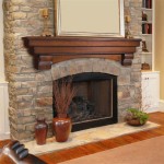 Brick Veneer Around Fireplace