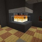 Cool Fireplace In Minecraft