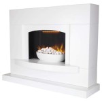 Electric Pebble Bowl Fireplace