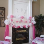 Fireplace Decorations For Baby Shower