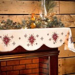 Fireplace Mantel Scarf Patterns