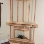 How To Build A Corner Fireplace Frame