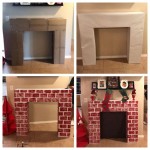 How To Make Diy Cardboard Fireplace