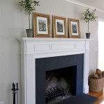 How To Paint A Wooden Fireplace White