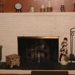 How To Update A 1950s Stone Fireplace