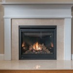 Marble Gas Fireplace Surround