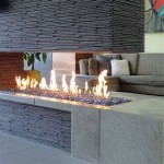 Open Gas Fireplace Indoor