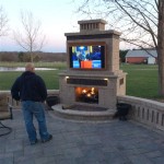 Outdoor Fireplace Kits With Tv