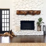 Paint River Rock Fireplace