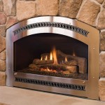 Stainless Steel Gas Fireplace Surround