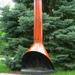 Vintage Majestic Cone Fireplace